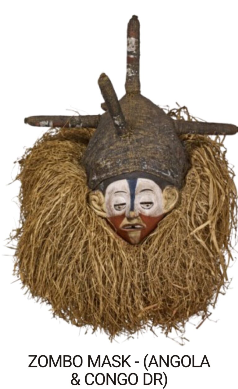 Zombo mask - african mask