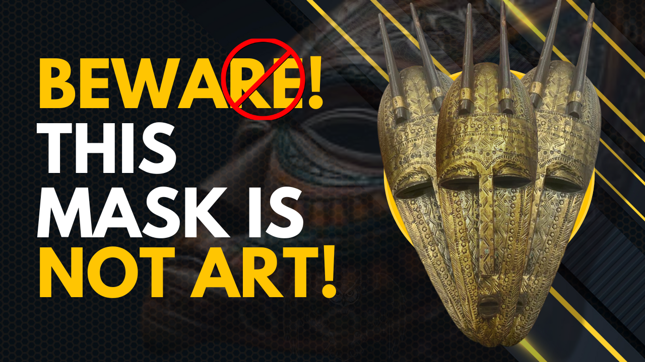 This African mask is not art