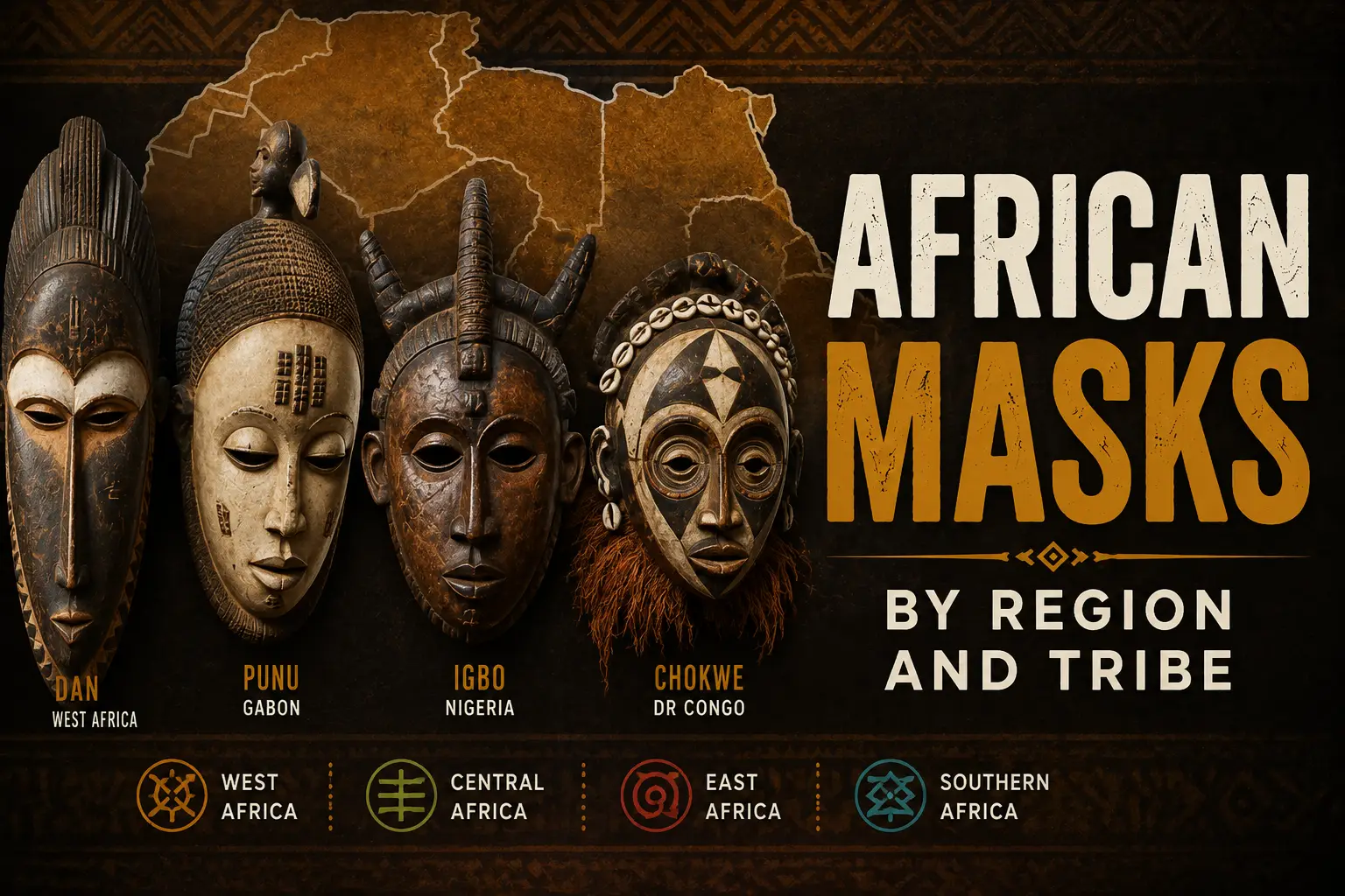African Masks By Region And Tribe