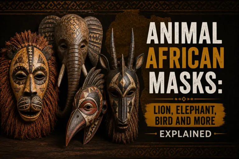 Animal African Masks: Lion, Elephant, Bird And More Explained
