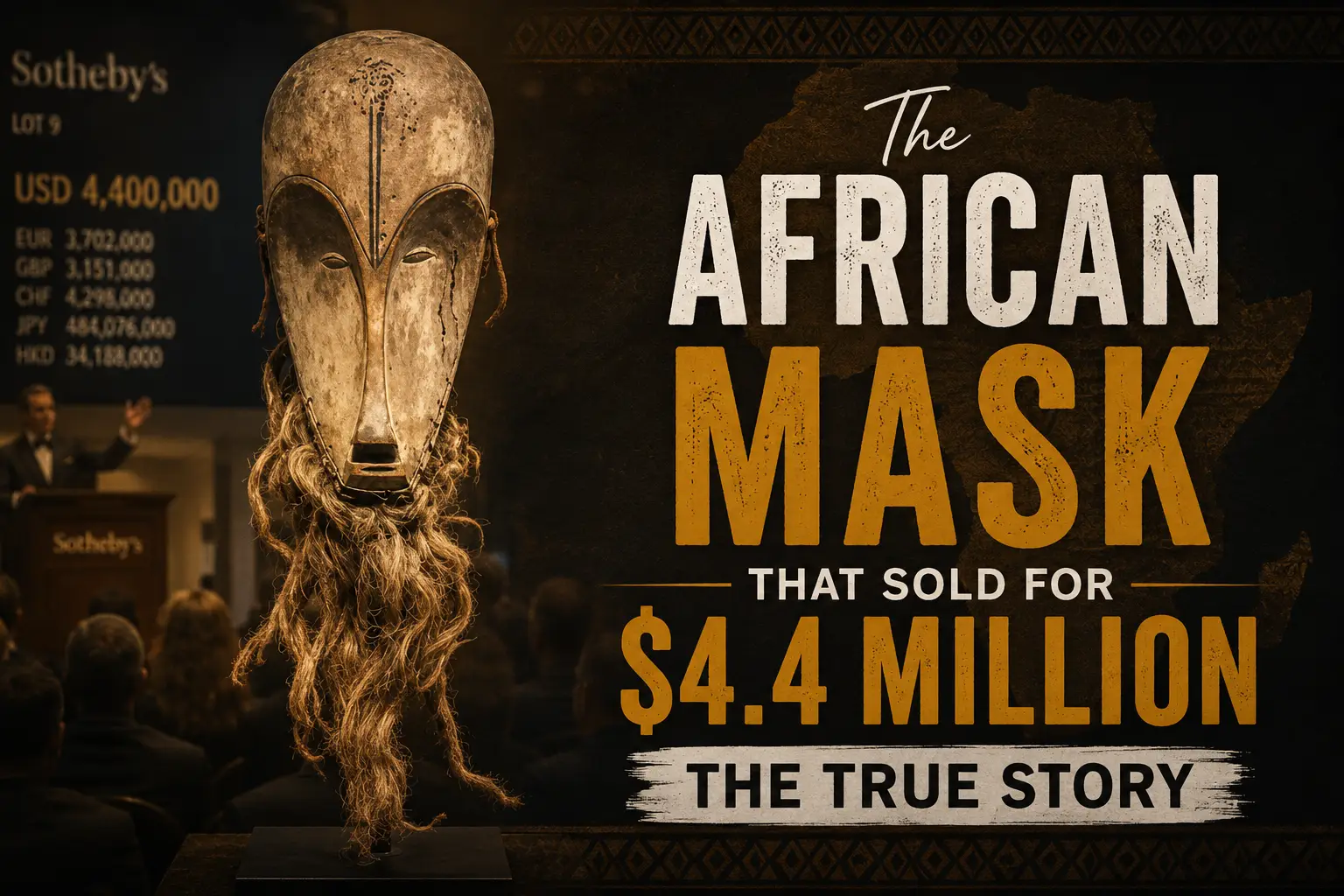 The African Mask That Sold for $4.4 Million: The True Story