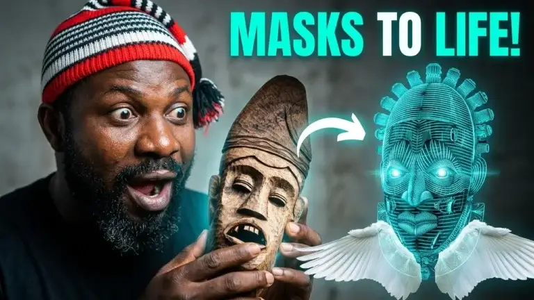 traditional african mask