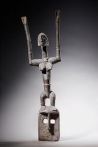 Satimbe Face Mask with Female Figure