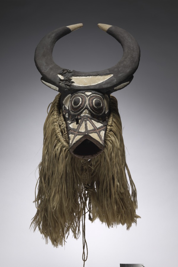 Buffalo Mask, Igbo — front view