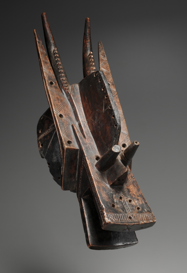 Helmet Mask, Igbo — front view
