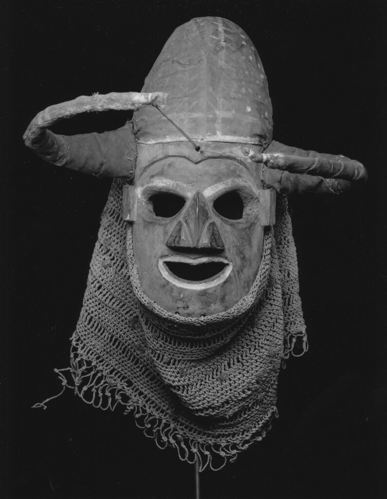 Anthropomorphic Mask (2), Igbo — front view