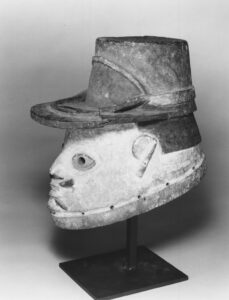 Gelede Helmet Mask of a Gendarme (3)