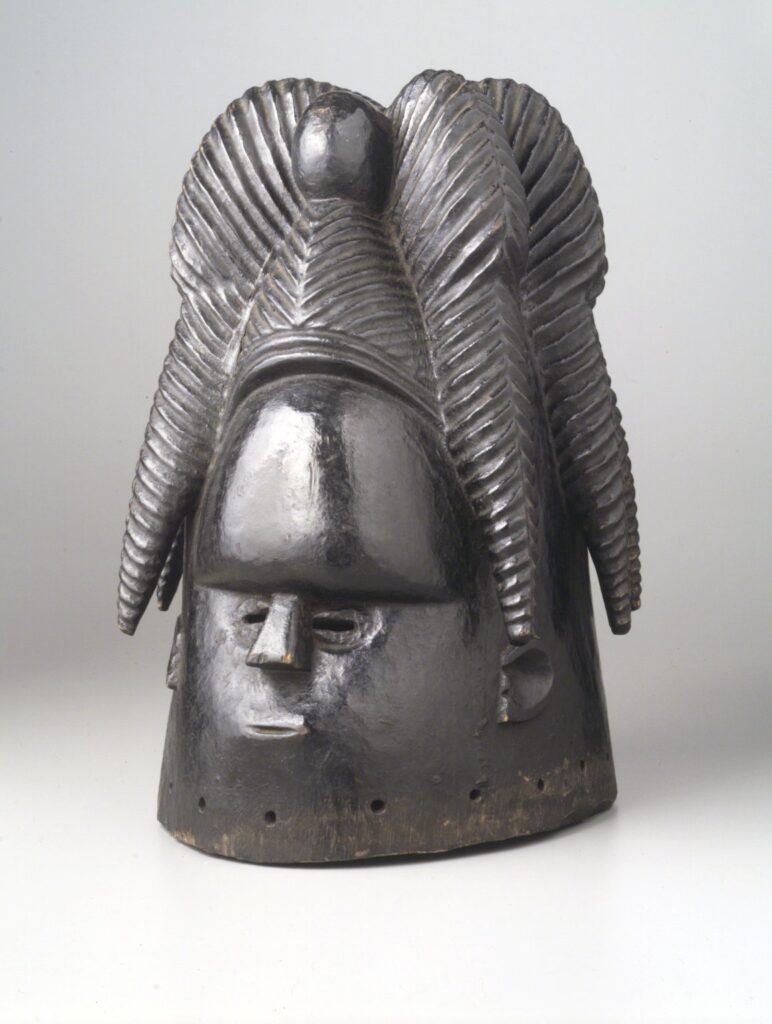 Helmet Mask Zogbe for Sande Society