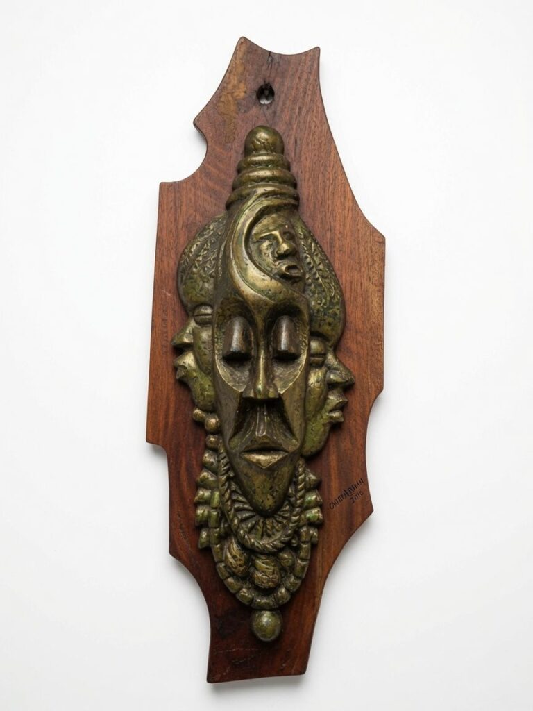 The Mask of Discontent, front view